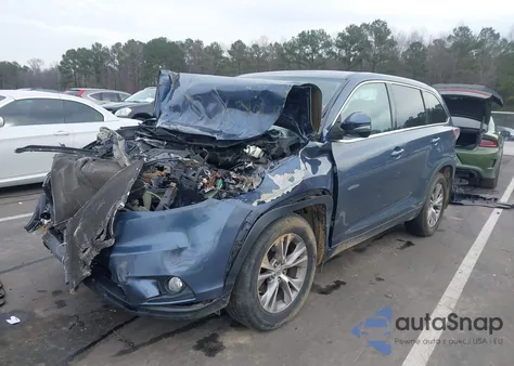 2014 Toyota Highlander Le Plus V6 из США, поврежденный, VIN 5TDBKRFH0ES060031